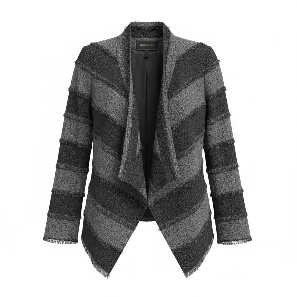 BCBG MAXAZRIA Aubree Women's Black and Gray Size S - Picture 9 of 11